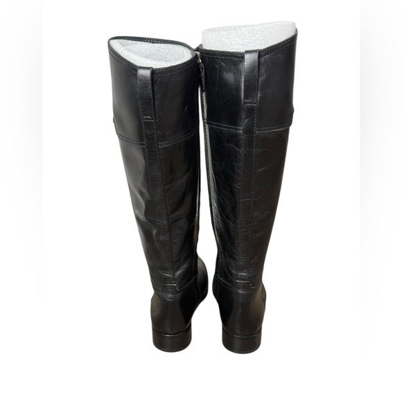 Tory Burch Black Leather Riding Boots NWOT - Picture 8 of 16